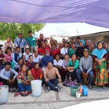 Estudiantes, docentes y autoridades del CUNorte participan en ceremonia wixárika para bendecir sede en Tuxpan de Bolaños