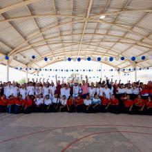 Imposición de cofias y bandas fortalece la formación de estudiantes wixaritari de Enfermería en Tuxpan de Bolaños