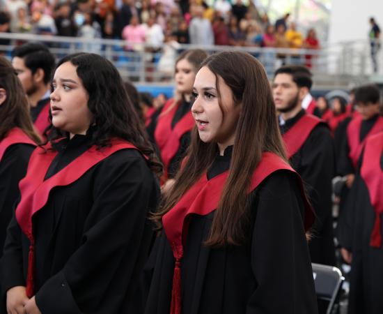 Rectora del CUNorte acompaña a generación 2022–2025 de la Preparatoria Regional de Colotlán en su graduación