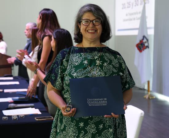 CUNorte reconoce a su personal por 20, 25 y 30 años de servicio en la Universidad de Guadalajara