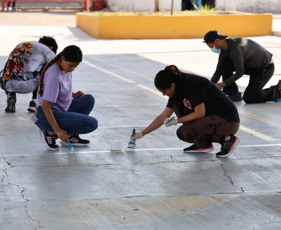 Concluyen con éxito las actividades del CUNorte en la Jornada Nacional de Tequios por la Paz y contra las Adicciones 