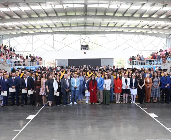 CUNorte celebra el acto académico de la generación 2025-B con 161 nuevas y nuevos profesionistas