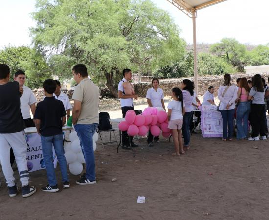 Concluyen con éxito las actividades del CUNorte en la Jornada Nacional de Tequios por la Paz y contra las Adicciones 