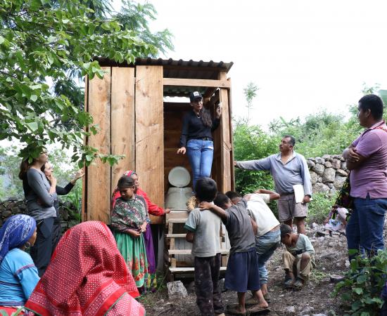 Capacitación baños secos