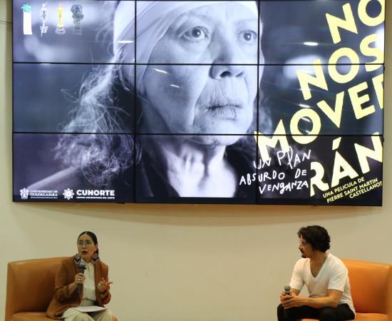 CUNorte recibe al director de cine Pierre Saint-Martin con la proyección de No nos moverán