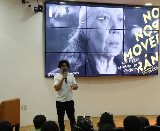 CUNorte recibe al director de cine Pierre Saint-Martin con la proyección de No nos moverán