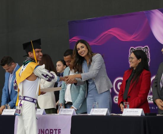 CUNorte celebra el acto académico de la generación 2025-B con 161 nuevas y nuevos profesionistas