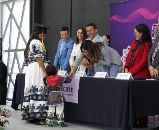 CUNorte celebra el acto académico de la generación 2025-B con 161 nuevas y nuevos profesionistas
