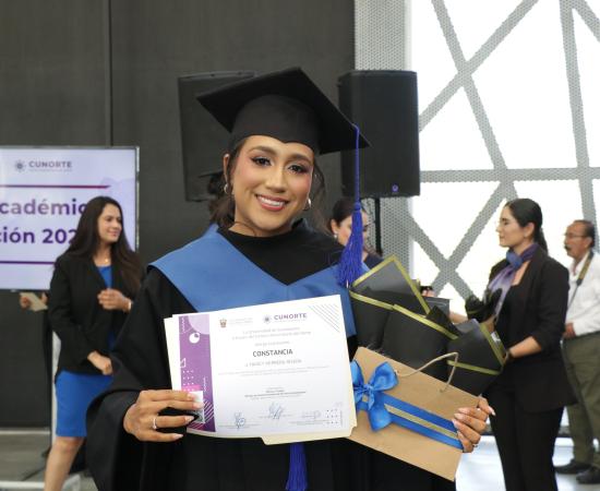 CUNorte celebra el acto académico de la generación 2025-B con 161 nuevas y nuevos profesionistas