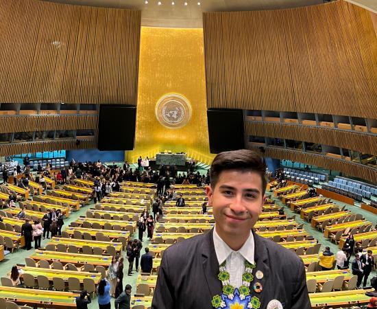 Alumno de CUNorte obtiene Mención de Honor en competencia internacional en Nueva York