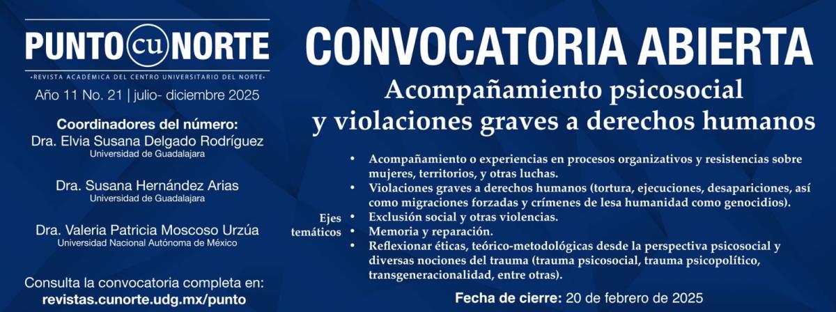 Convocatoria Punto CUNorte 20 FEB