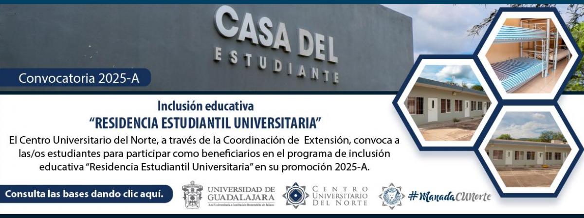 Convocatoria Casa del Estudiante 2025-A